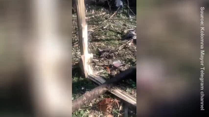 Máy bay Nga rơi ở Moskva, ba người thiệt mạng