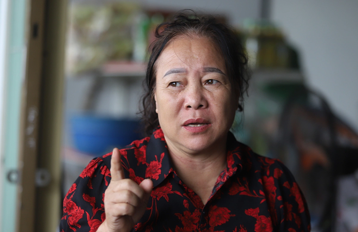 Bà Lan kể phút cứu đê