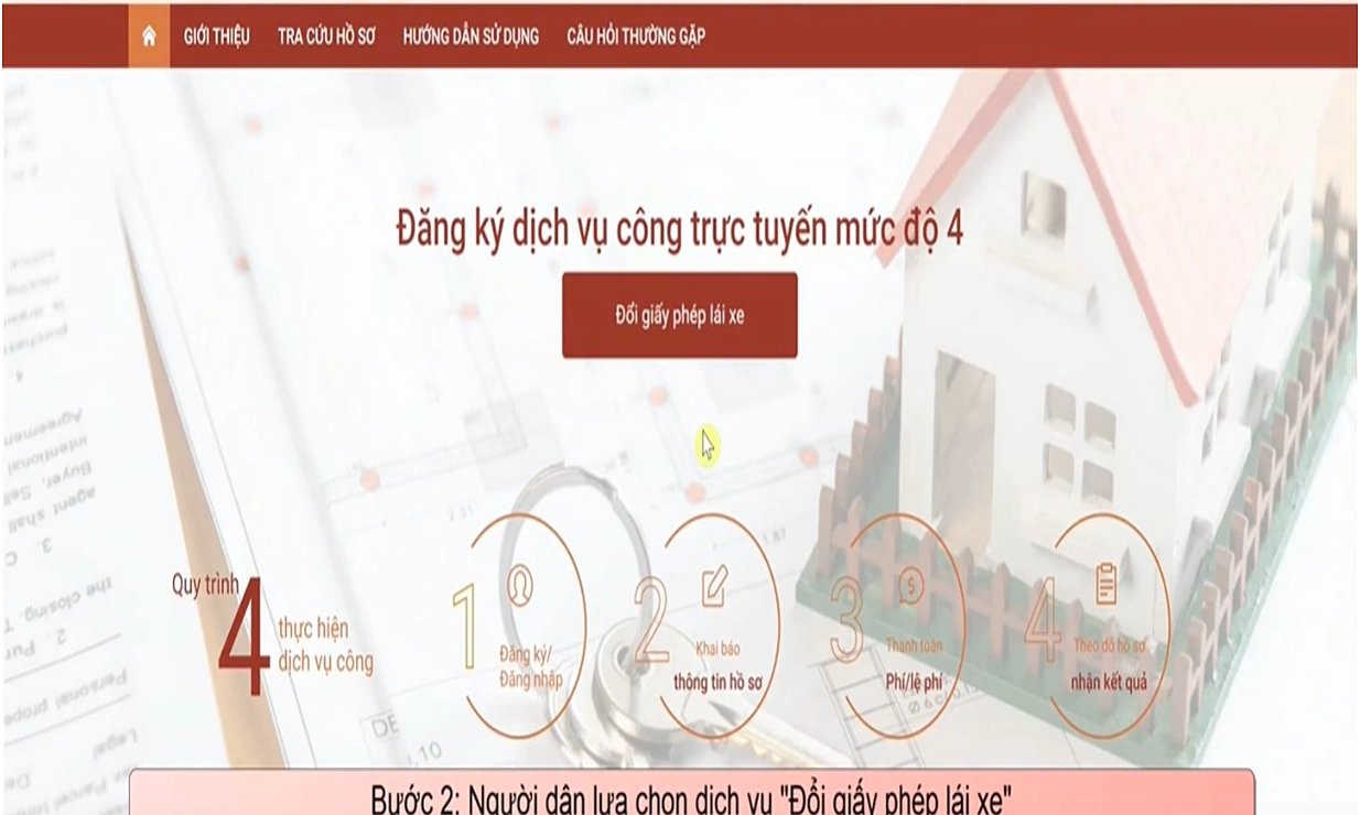 Cấp đổi giấy phép lái xe