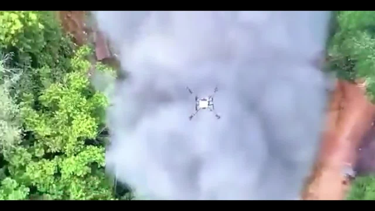 Thái Lan công bố video drone thả đạn