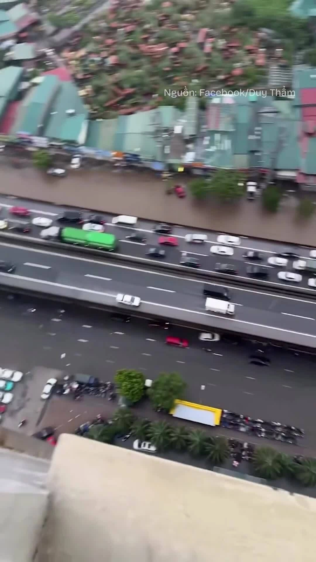 Mưa ngập Hà Nội