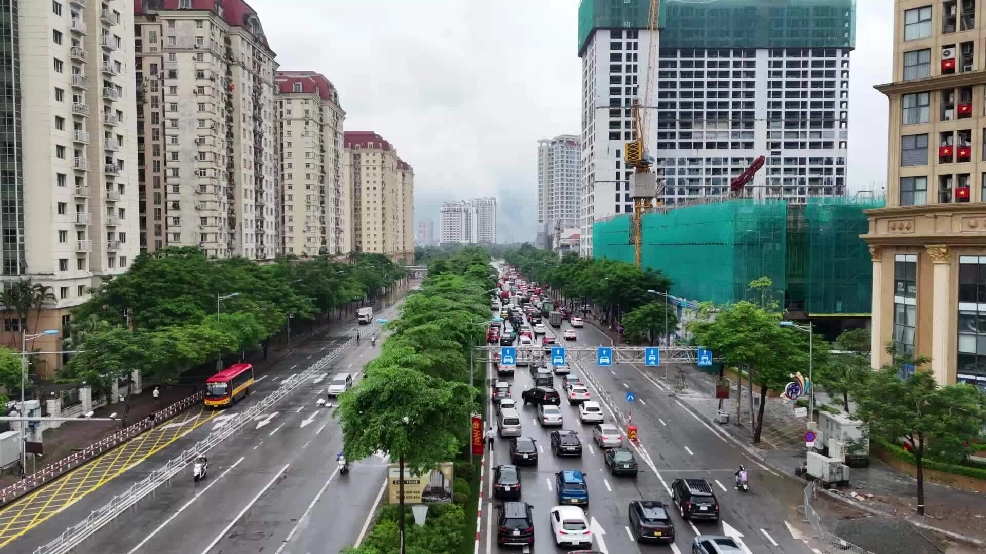 Ngập sâu ở Đường Võ Chí Công