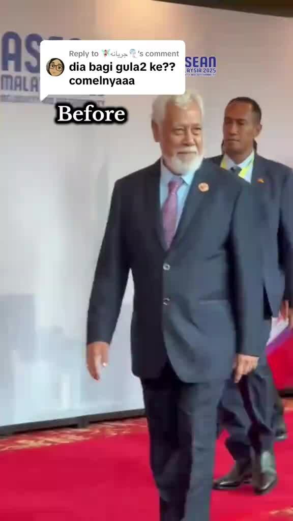 Thủ tướng Timor-Leste tặng kẹo cho phóng viên