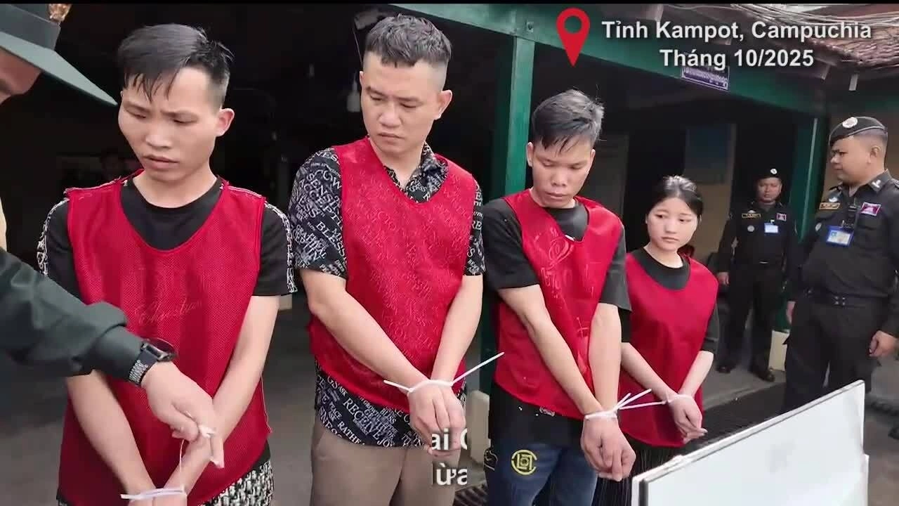 Truy quét nhóm người Việt ở Campuchia gọi điện thoại lừa 8.000 nạn nhân