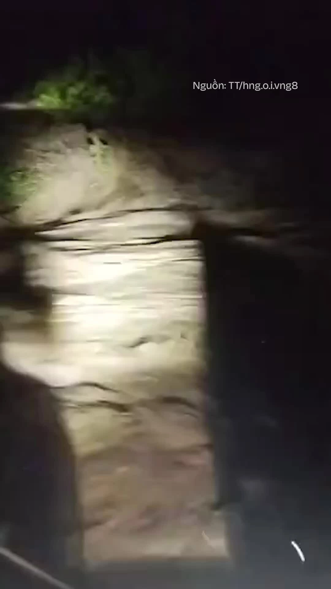 Vỡ hồ chứa ở Tuy Phong trong đêm