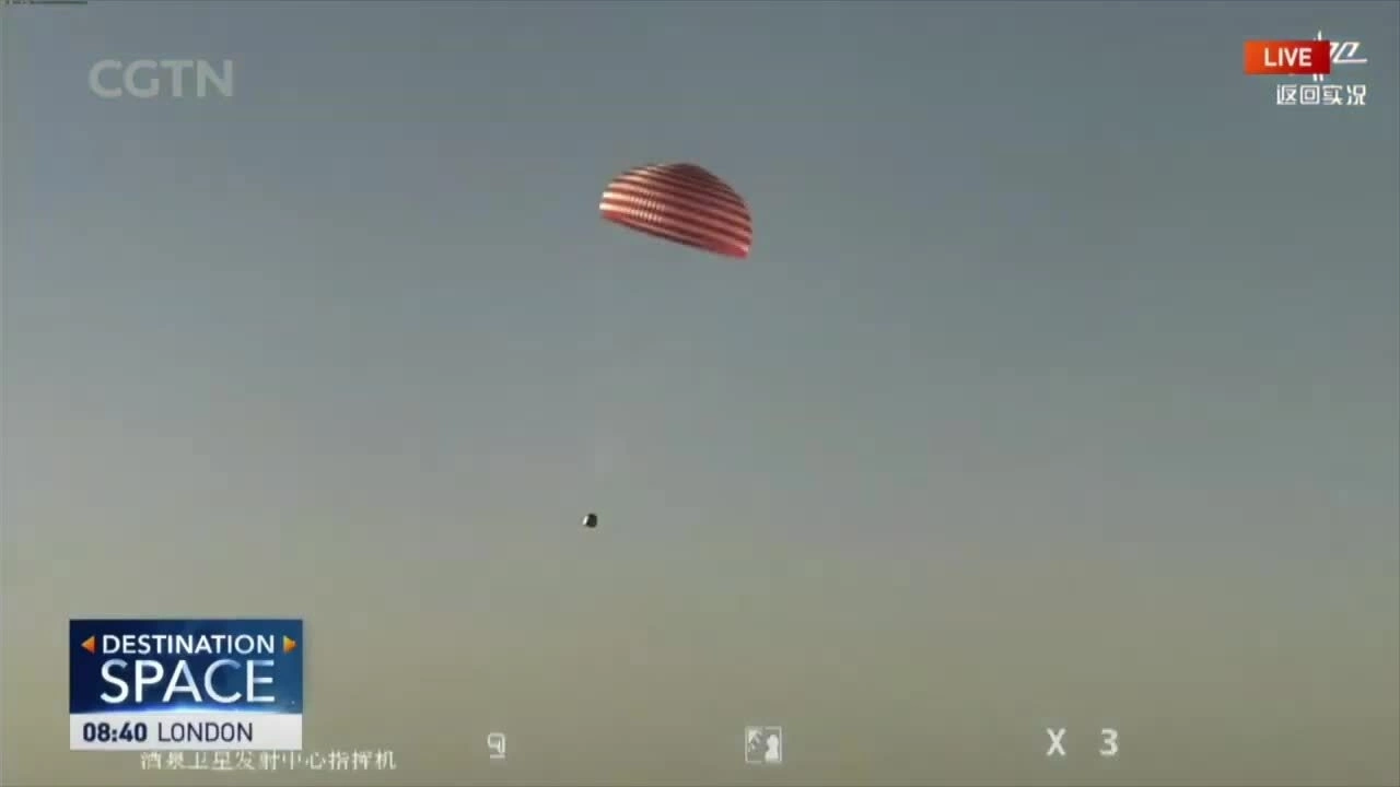 Phi hành đoàn Trung Quốc trở về an toàn sau sự cố