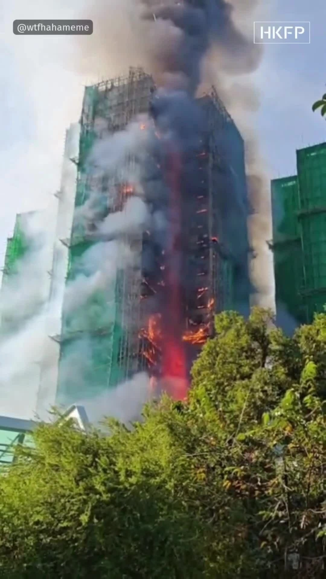 Hỏa hoạn tại cụm chung cư Wang Fuk Court ở Hong Kong