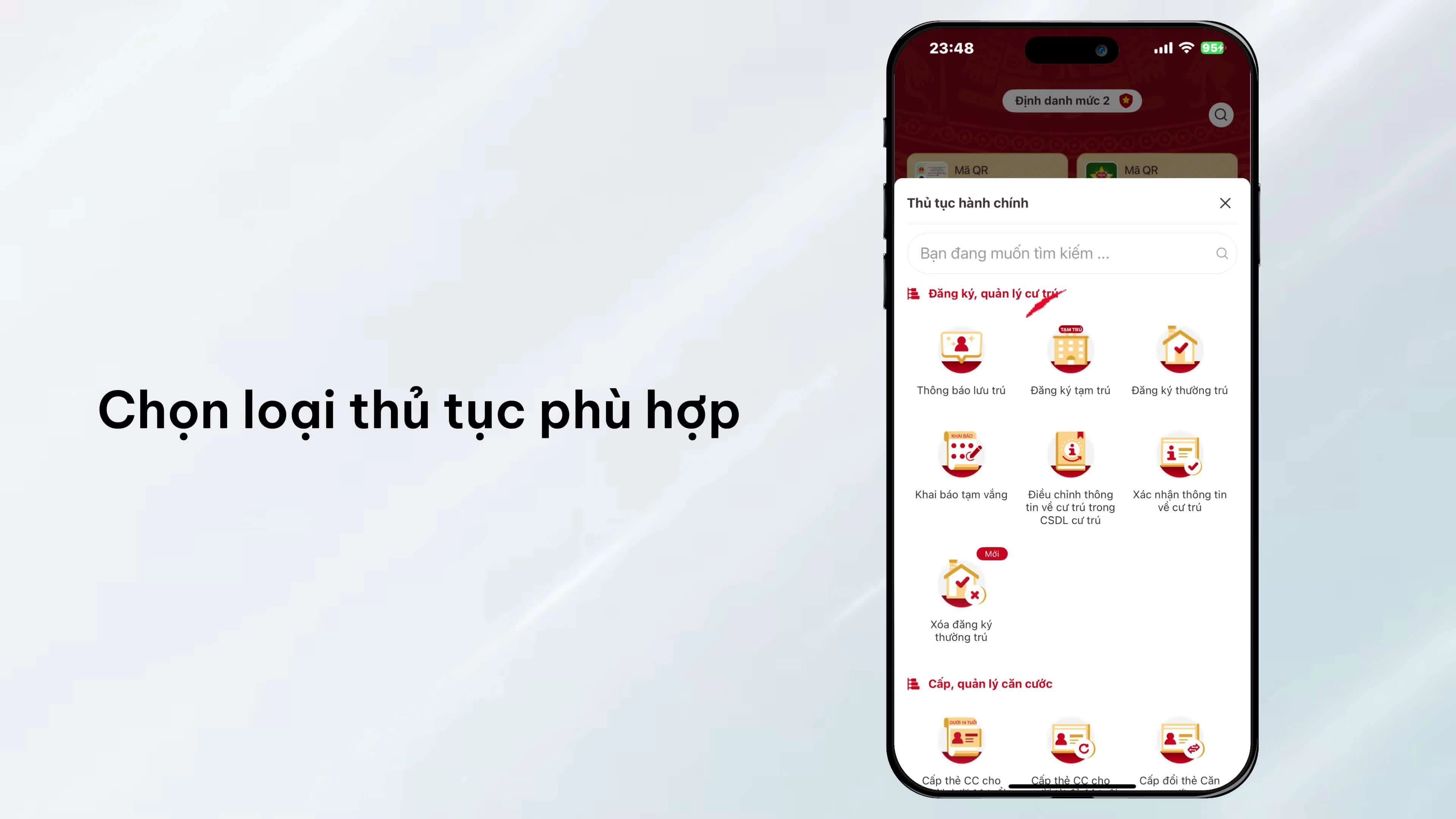 Cách cập nhật thông tin cư trú trên VNeID