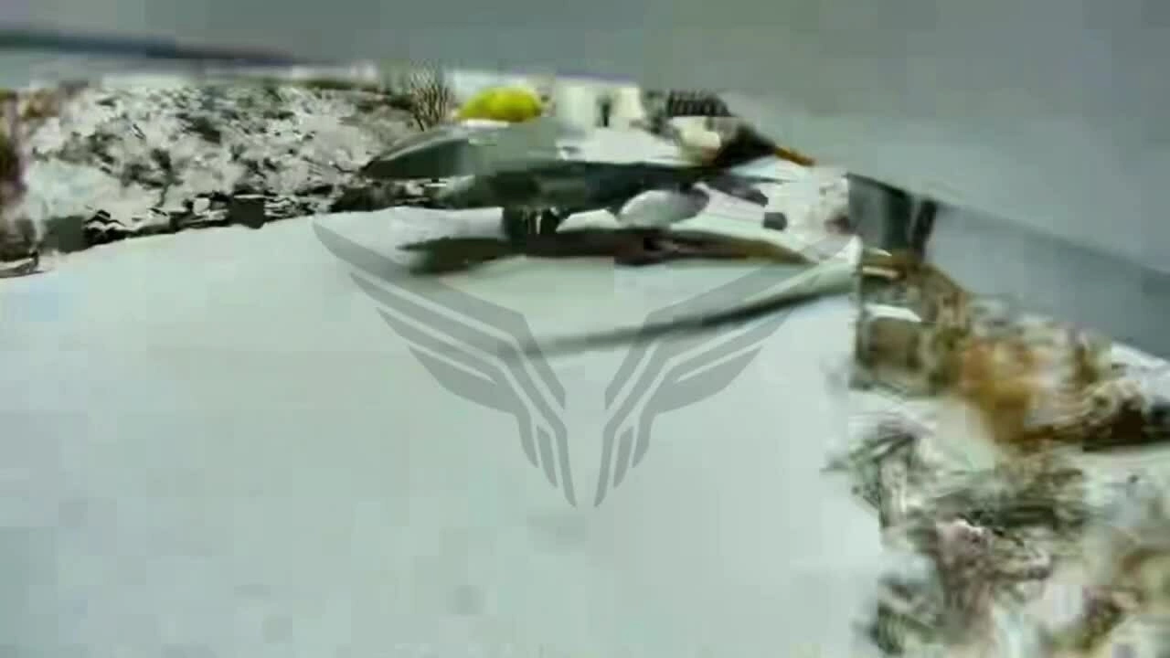 UAV Nga tập kích mô hình học cụ F-16 Ukraine
