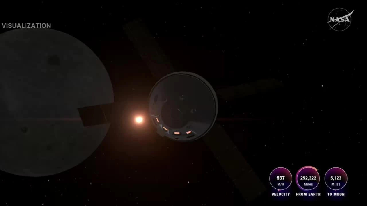 Phi hành đoàn Artemis II quan sát nhật thực đặc biệt