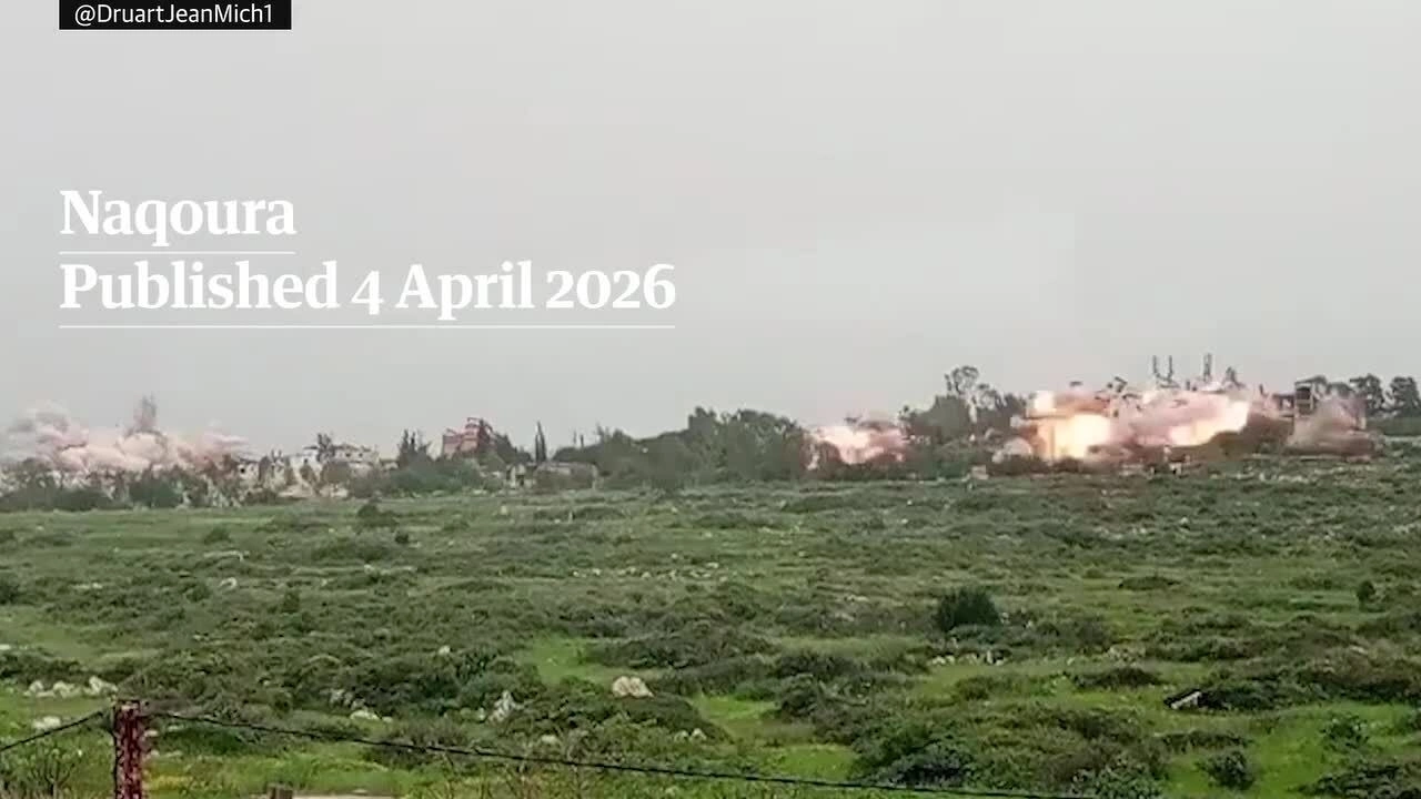 Israel phá hủy hoàn toàn nhiều làng ở Lebanon