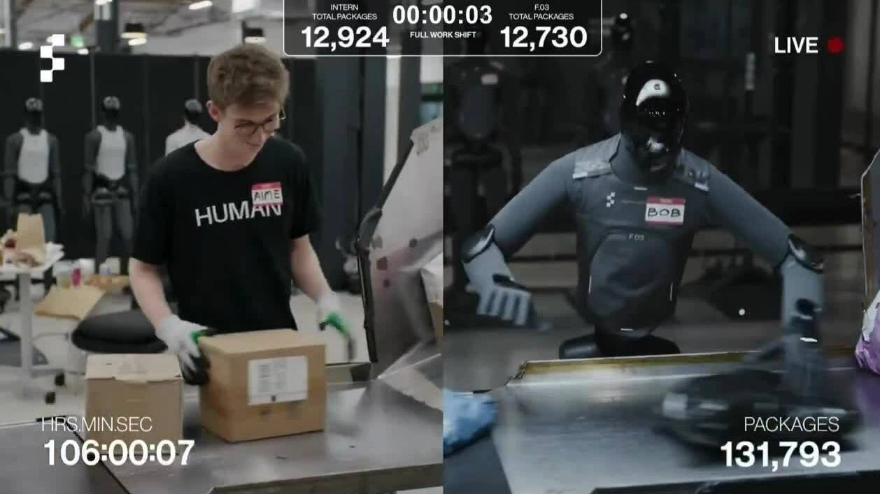 Robot hình người Mỹ thua con người trong thử nghiệm nhà máy