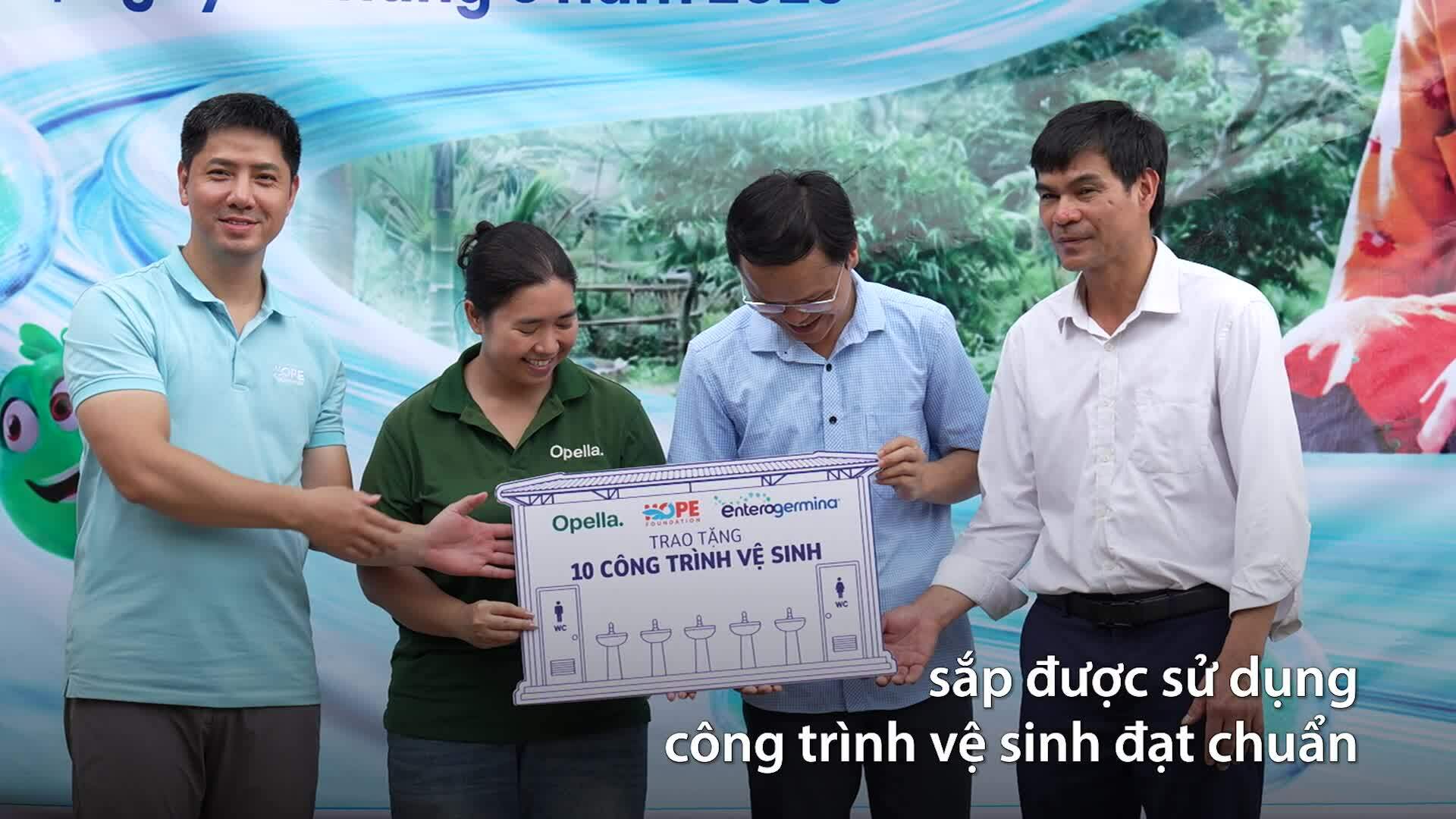 Hơn 2,6 tỷ đồng cải thiện vệ sinh trường học vùng cao Sơn La