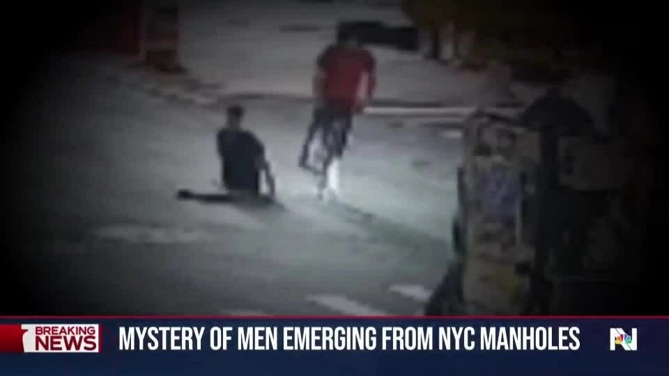 Cảnh sát New York điều tra vụ 'nhóm đàn ông chui lên từ cống ngầm'