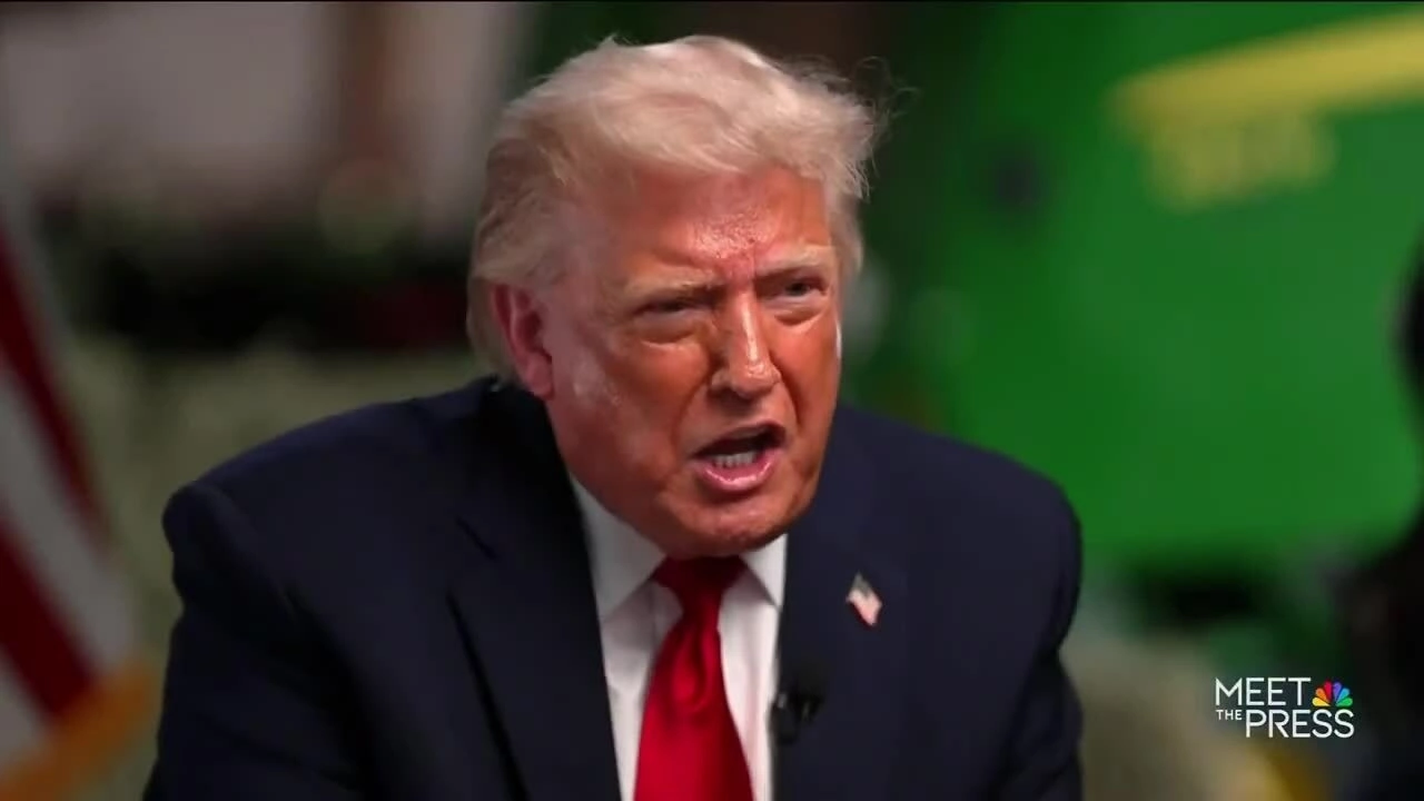 Ông Trump bỏ ngang buổi phỏng vấn sau tranh cãi về gian lận bầu cử 2020