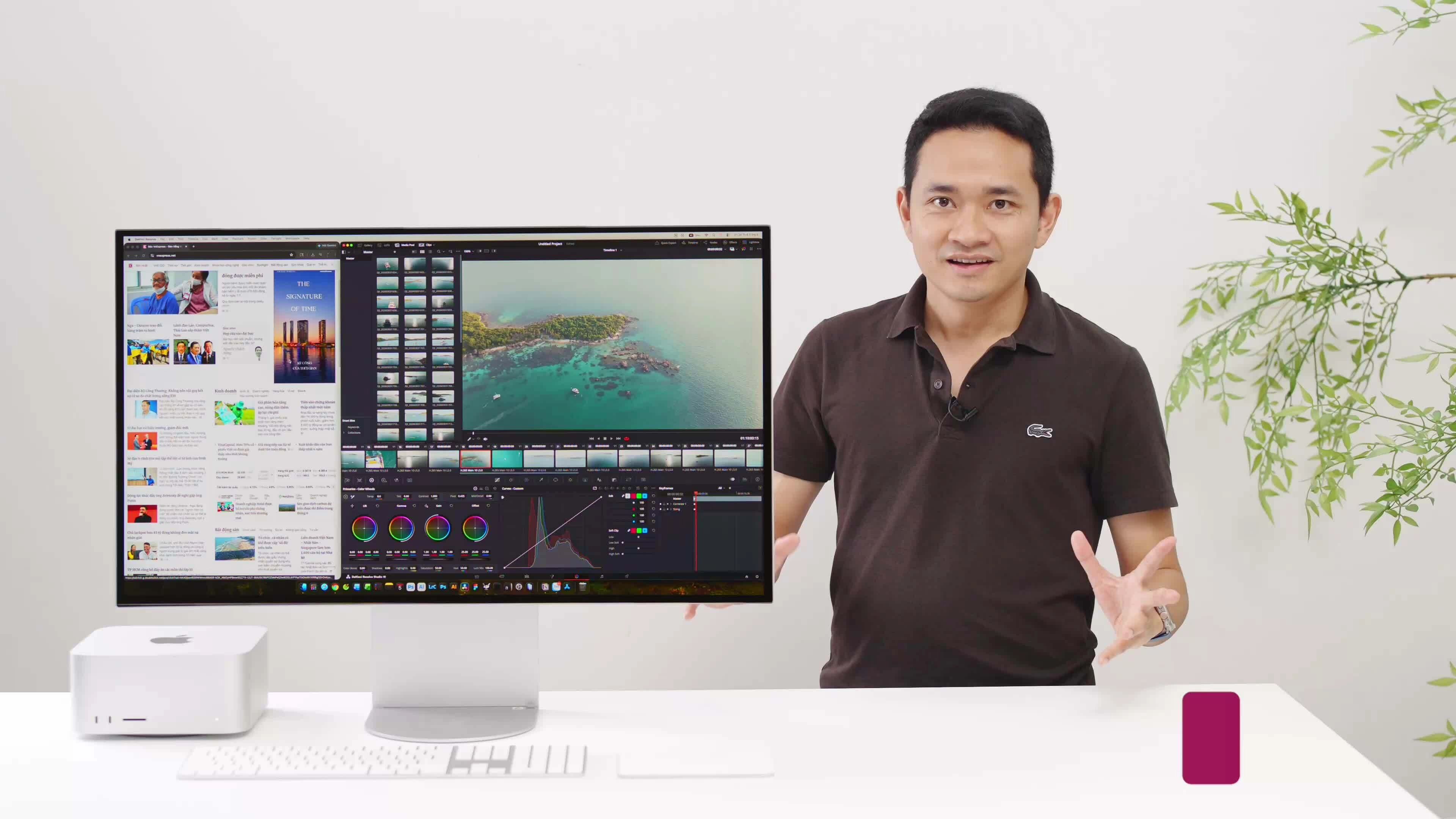 Trải nghiệm màn hình LG UltraFine evo 6K giá gần 70 triệu đồng