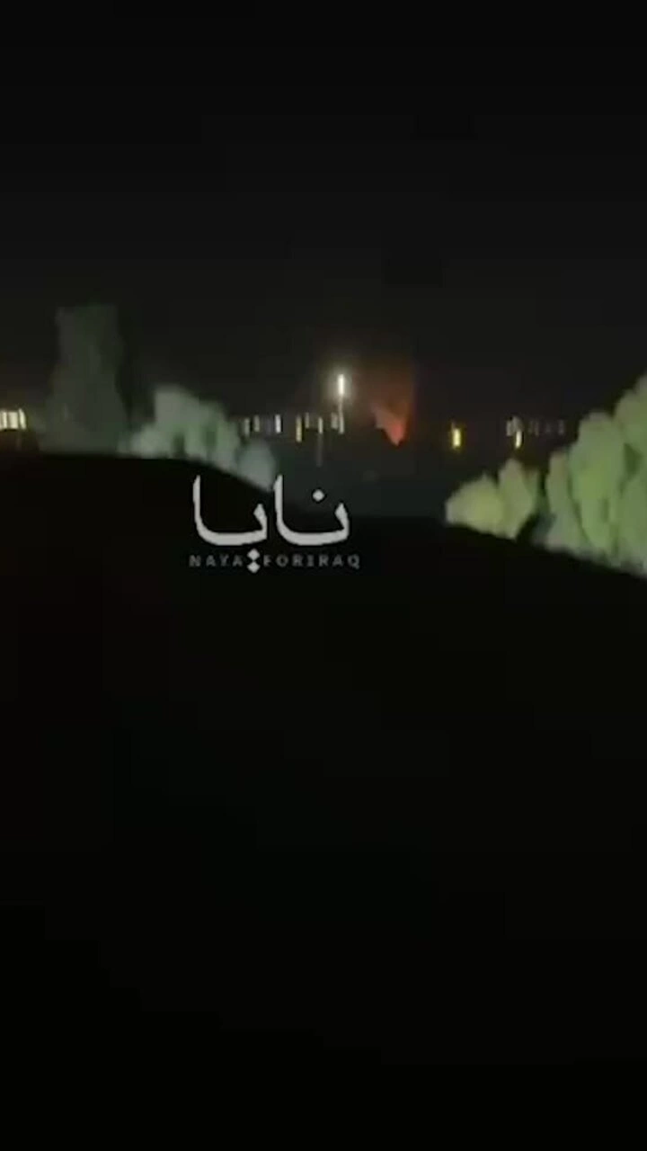 Hỏa hoạn nghi tại sân bay Erbil