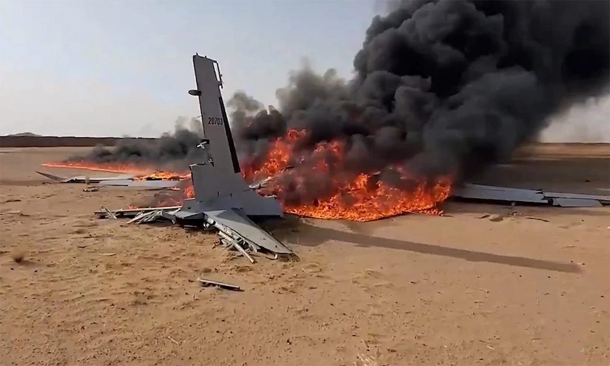Houthi bắn rơi 'UAV 50 triệu USD' của Arab Saudi