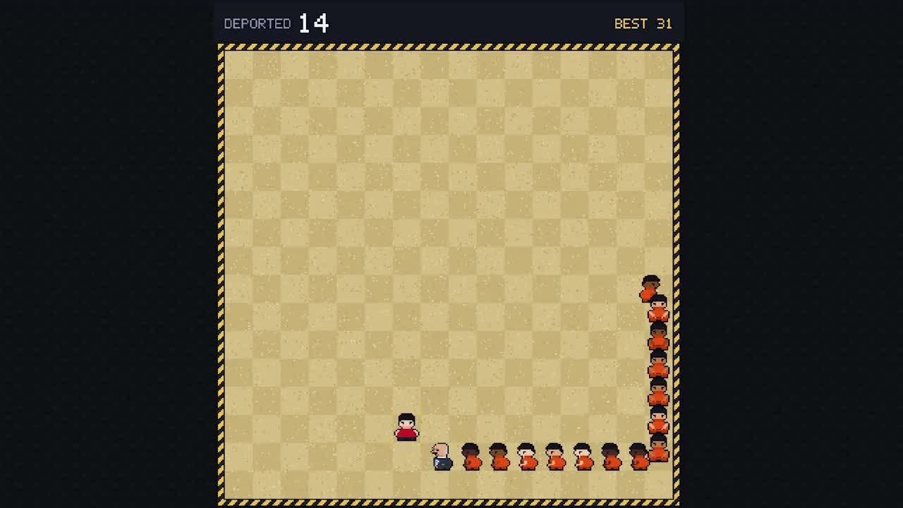Nhà Trắng công bố game trục xuất người di cư