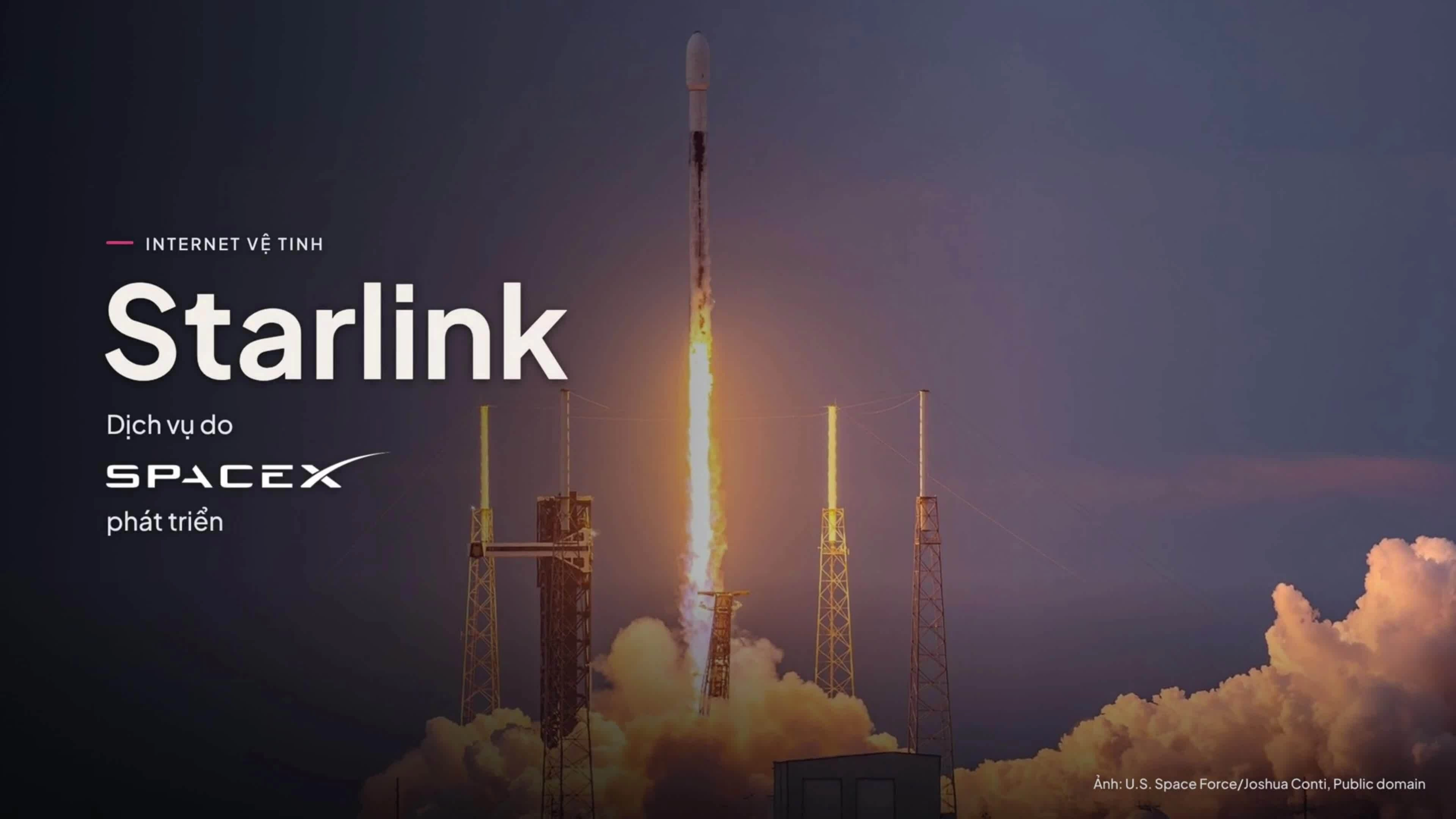 Starlink hoạt động như nào?