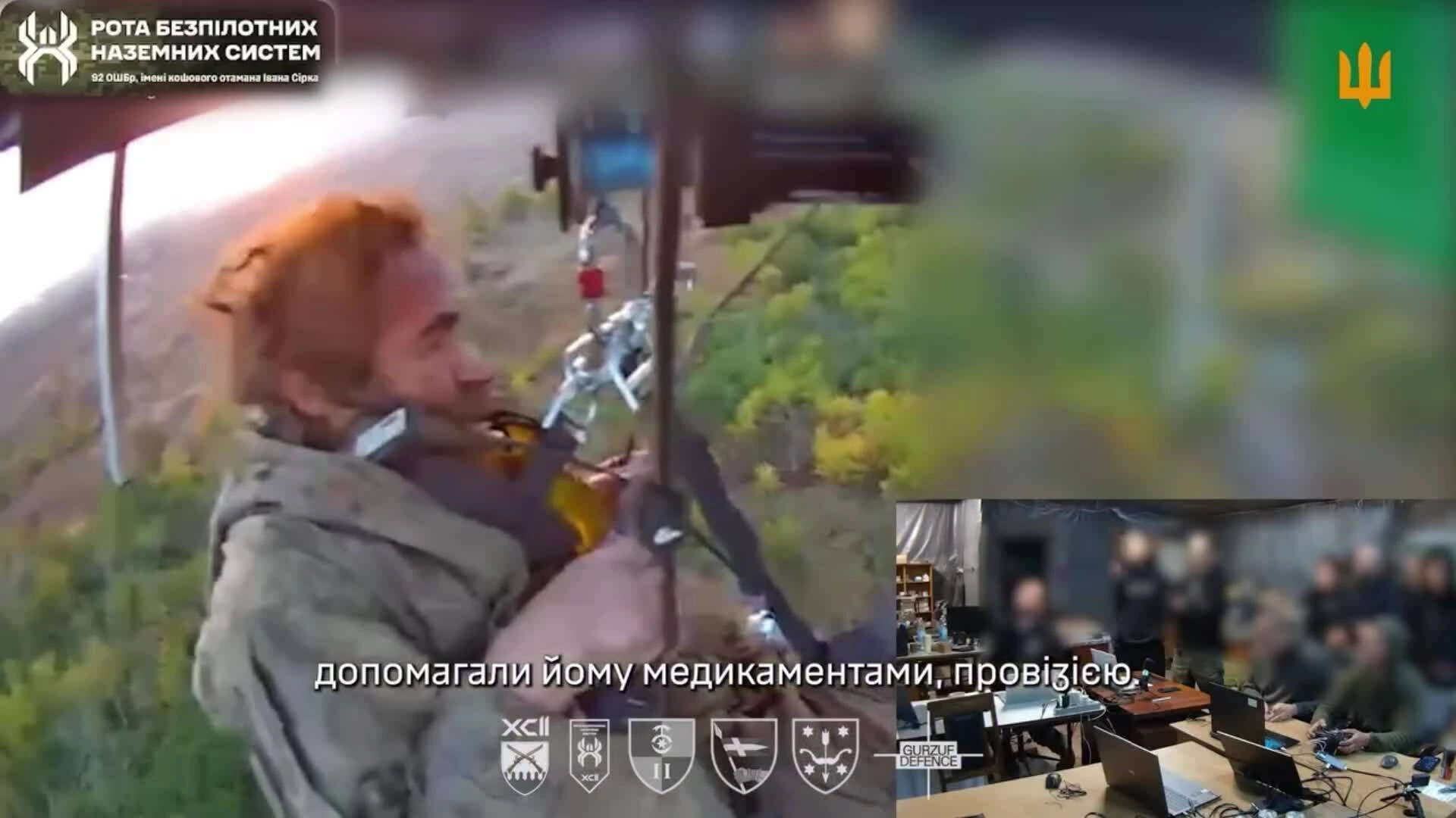 Ukraine lần đầu dùng drone giải cứu thương binh